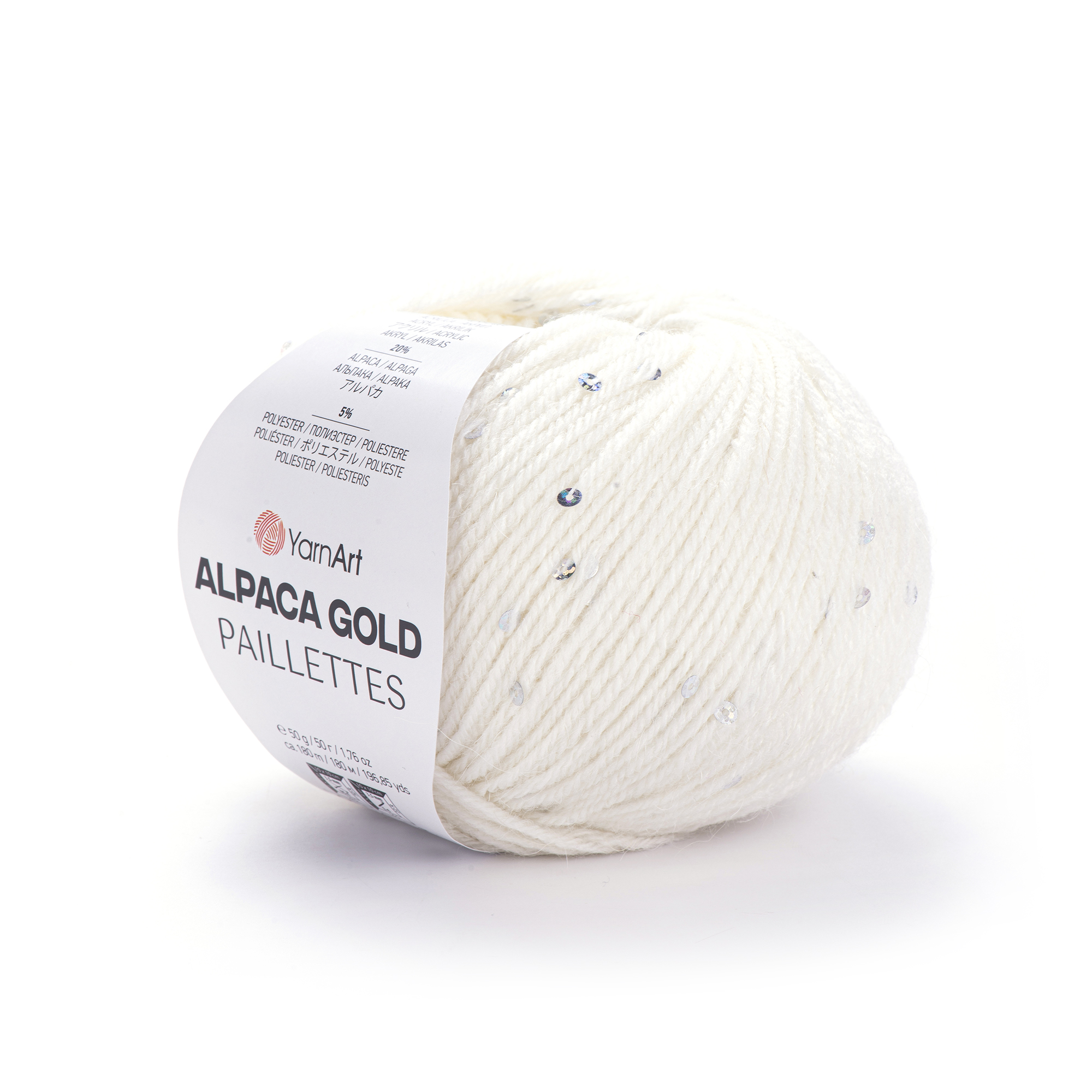 Alpaca Gold Paillettes – 9301