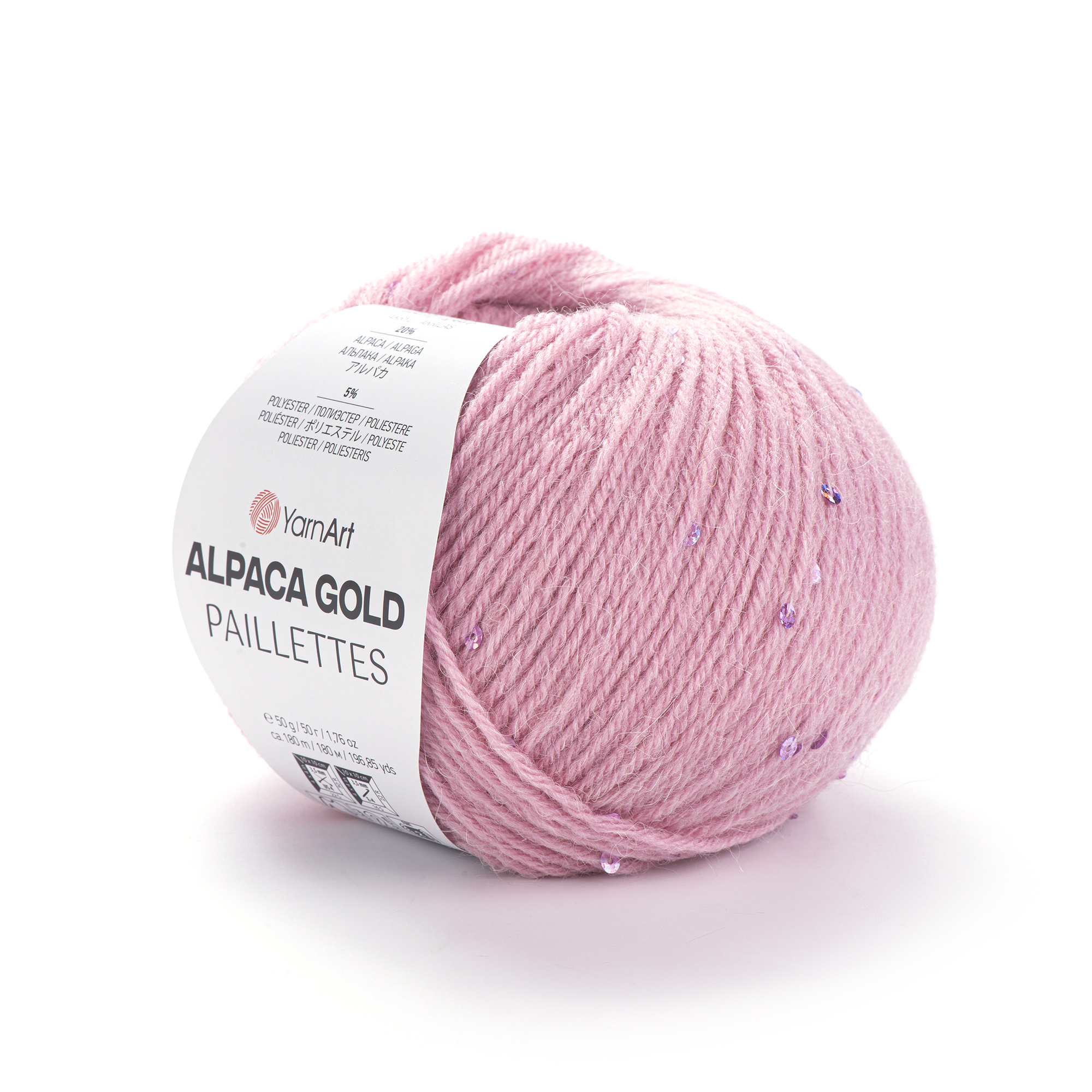 Alpaca Gold Paillettes – 9306