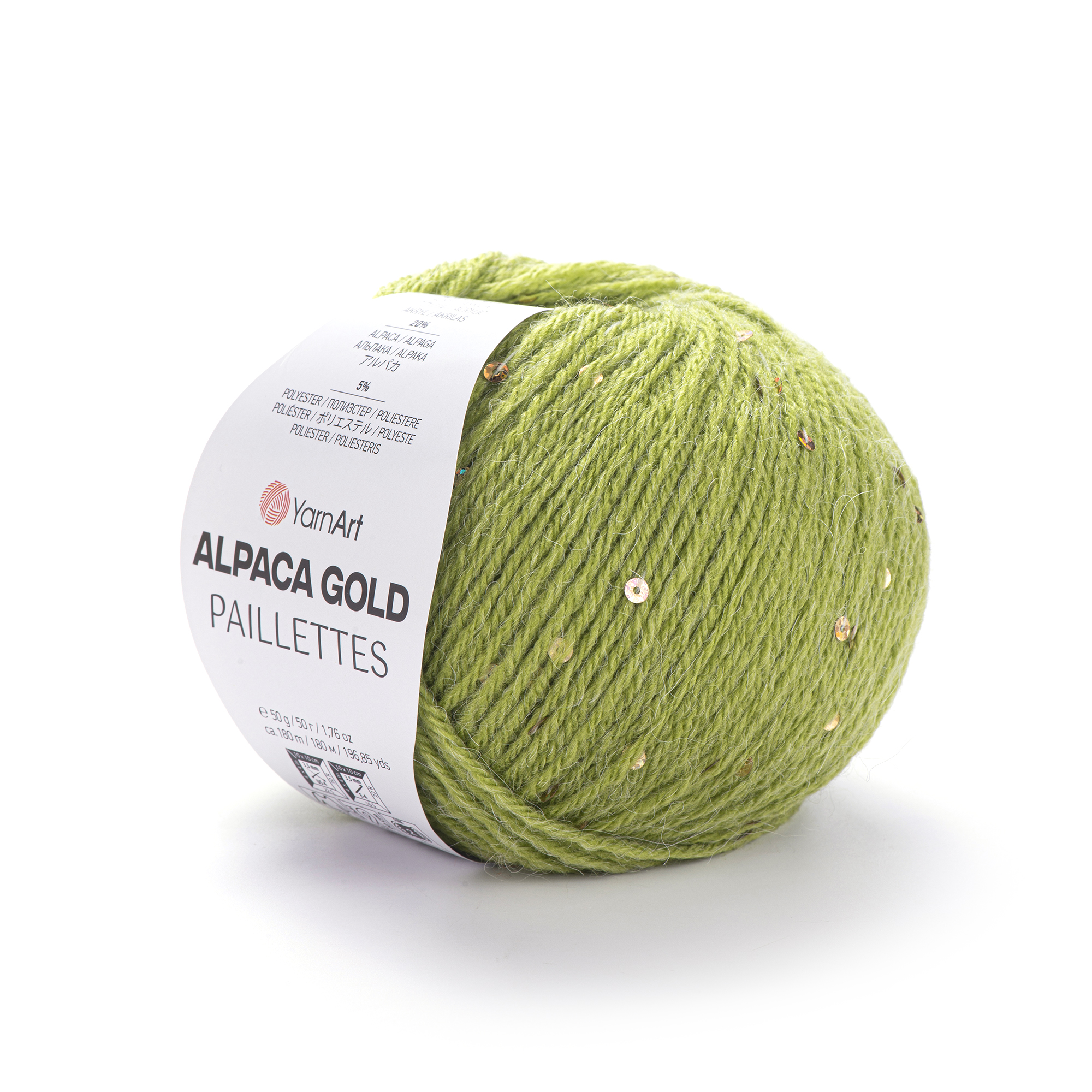 Alpaca Gold Paillettes – 9310